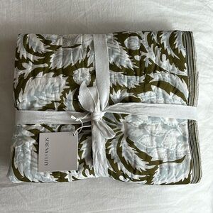 Serena and Lily Quilted Artichoke Euro Sham